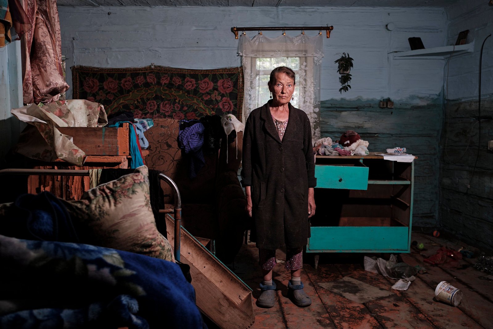 Flood Survivor. Irkutsk region, 2019 for Novaya Gazeta