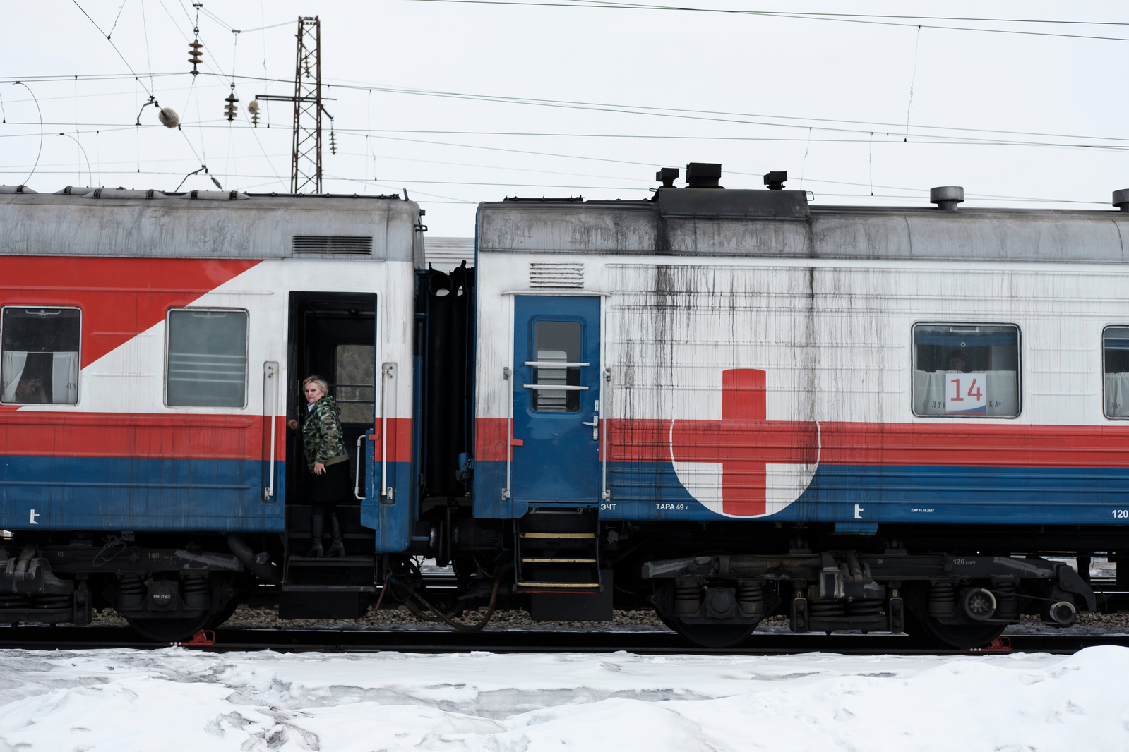 Hospital Train in Krasnoyarsk region
