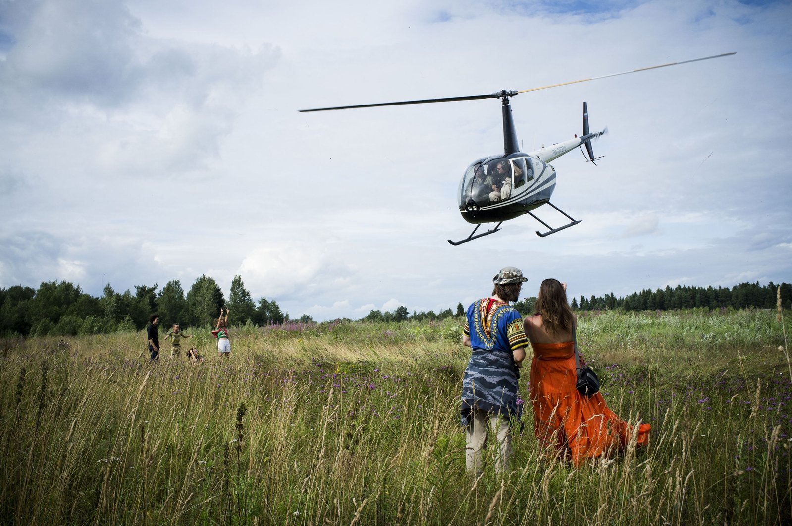 Arrival of deputy education minister to the Russian Reporter summer school